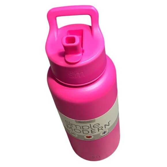 Simple Modern Summit 32oz Water Bottle With Straw Lid Reusable Insulated Pink - Picture 4 of 6